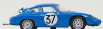 Best-model Porsche 1600gs Abarth N 37 24h Le Mans 1961 Buchet - Monneret 1:43 Blue
