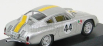 Best-model Porsche 1600gs Abarth N 44 1:43, stříbrná
