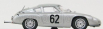 Best-model Porsche 1600gs Abarth N 62 Targa Florio 1963 Koch - Von Schroter 1:43 Silver