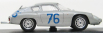 Best-model Porsche 1600gs Abarth N 76 Targa Florio 1963 A.pucci - P.e. Strahle 1:43 Silver