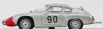Best-model Porsche 1600gs Abarth N 90 Tour De Corse 1961 1:43 Silver Red