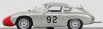 Best-model Porsche 356 Carrera Abarth Gtl N 92 1:43, stříbrná