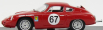 Best-model Porsche 356b Carrera Abarth Gtl N 67 Rossfeld Hill Climb 1963 H.muller 1:43 Red