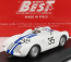 Best-model Porsche 550 Rs Spider N 35 24h Le Mans 1957 Hugus - G.de Beaufort 1:43 Bílá Modrá