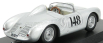 Best-model Porsche 550rs N 148 2nd Aosta- Gran San Bernardo 1957 Wolfgang Von Trips 1:43 Silver