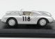 Best-model Porsche 550rs Spider N 118 2nd Targa Florio 1959 1:43 Silver