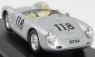 Best-model Porsche 550rs Spider N 118 2nd Targa Florio 1959 1:43 Silver