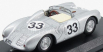 Best-model Porsche 550rs Spider N 33 24h Le Mans 1957 Herrmann - Frankenberg 1:43 Silver