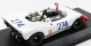 Best-model Porsche 908/02 N 274 3rd Targa Florio 1969 Stommelen - Herrmann 1:43 Bílá Červená