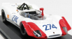 Best-model Porsche 908/02 N 274 3rd Targa Florio 1969 Stommelen - Herrmann 1:43 Bílá Červená