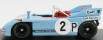 Best-model Porsche 908/03 N 2 1000km Nurburgring 1971 Bell - Siffert 1:43 Světle Modrá