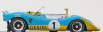 Best-model Porsche 908/2 N 1 Jarama 1970 Alex-soler Roig 1:43 Modrá Žlutá