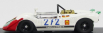Best-model Porsche 908/2 N 272 Targa Florio 1969 Kauhsen - Van Wendt 1:43 Bílá Červená Zelená