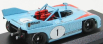 Best-model Porsche 908/3 N 1 Brans-hatch 1972 Jost - Casoni 1:43 Světle Modrá Oranžová