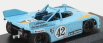 Best-model Porsche 908/3 N 42 Watkins Glen 1972 Joest - Casoni 1:43 Světle Modrá Žlutá