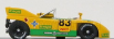 Best-model Porsche 908/3 N 83 Campionato Europeo Montagna 1973 J.fernandez 1:43 Žlutá Zelená