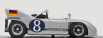 Best-model Porsche 908/3 N8 Targa Florio 1971 1:43 Silver
