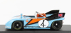 Best-model Porsche 908/3 Spider N 4 1:43, světle modrá