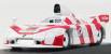 Best-model Porsche 908/4 N 6 9h Kyalami 1982 De Cadenet - Pianta 1:43 Bílá Červená