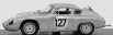 Best-model Porsche Abarth Coupe N 127 Tour De France 1961 Bouchet - Aury 1:43 Silver
