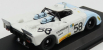 Best-model Porsche Flunder N 58 24h Le Mans 1972 Roser - Stuppacher 1:43 Bílá Světle Modrá