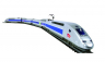 MEHANO Speed train TGV POS s maketou tratě