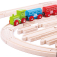 Bigjigs Rail Dřevěné koleje set 24 dílů