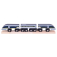 Bigjigs Rail Rychlík Eurostar E320 + 3 koleje
