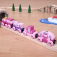 Bigjigs Rail Vlak pro princezny + 3 koleje