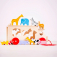 Bigjigs Toys Dřevěné auto se zvířátky - poškozený obal