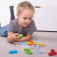 Bigjigs Toys Dřevěný hlavolam bloky - poškozený obal