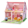 Bigjigs Toys Přenosný dřevěný domeček pro panenky