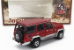 Bm-creations Toyota Land Cruiser Lc76 2014 1:64 Červená Stříbrná