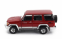 Bm-creations Toyota Land Cruiser Lc76 2014 1:64 Červená Stříbrná