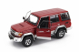Bm-creations Toyota Land Cruiser Lc76 2014 1:64 Červená Stříbrná