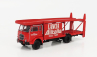 Brekina plast Fiat 640 Truck Car Transporter Team Lancia Rally Alitalia 1949 1:87 Red