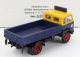 Brekina plast Fiat 642 Truck Pianale Frans Maas 1962 1:87 Modrá Žlutá
