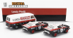 Brekina plast Lancia Set Fiat 238 Van Assistance + 2x Stratos Hf Pirelli (night Version) N 4 N 0 Rally 1978 1:87 Černá Červená Bílá