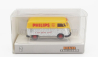 Brekina plast Volkswagen T1 Van Philips 1960 1:87 Stříbrná Žlutá