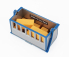 Britains Accessories Link Box 1:32 Stříbrná Modrá Žlutá
