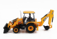 Britains JCB 3cx Plus Ruspa Gommata - Tractor Scraper 1:32 Žlutá Černá