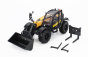Britains New holland Th7.4z Panoramic Telescopic Ruspa Gommata Tractor - Scraper - Elevatore 1:32 Černá Žlutá