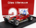 Brumm Ferrari F1  126c2 N 27 Brazilian Gp 1982 Gilles Villeneuve - With Driver Figure And Umbrella 1:43 Red