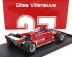 Brumm Ferrari F1  126ck Turbo N 27 Italy Gp 1981 Gilles Villeneuve 1:43 Red