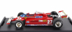 Brumm Ferrari F1  126ck Turbo N 27 Italy Gp 1981 Gilles Villeneuve 1:43 Red