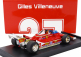 Brumm Ferrari F1  312t4 N 12 2nd Gp French Gp 1979 Gilles Villeneuve - With Driver Figure 1:43 Red