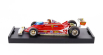 Brumm Ferrari F1  312t4 N 12 2nd Gp French Gp 1979 Gilles Villeneuve - With Driver Figure 1:43 Red