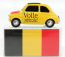 Brumm Fiat 500 Brums Belgio - Volle Petrole ! 2018 1:43 Žlutá