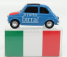 Brumm Fiat 500 Brums Italia - A Tutta Birra ! 2018 1:43 Blue