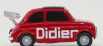Brumm Fiat 500 N 28 Didier - 30th Anniversary Brumm 1:43 Red